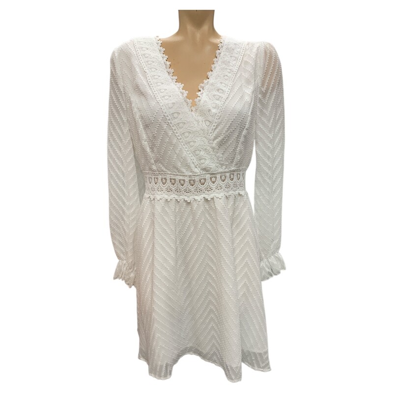 N/A, White, Size: M
