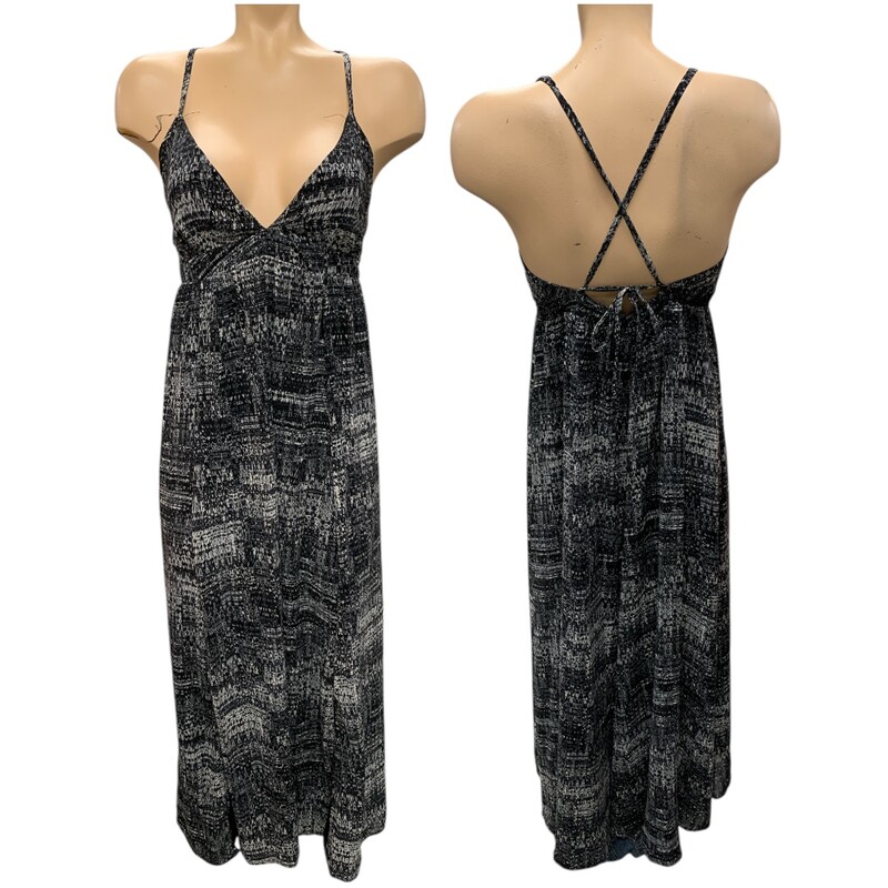 H&m Maxi Dress, Black, Size: M