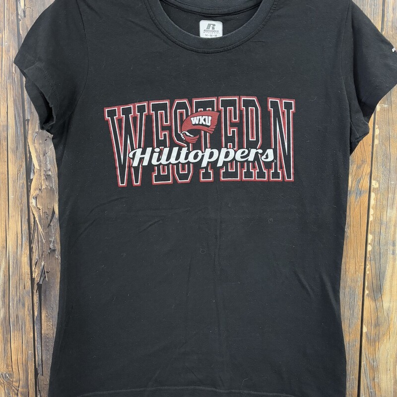 Black Western Shirt, Size: M