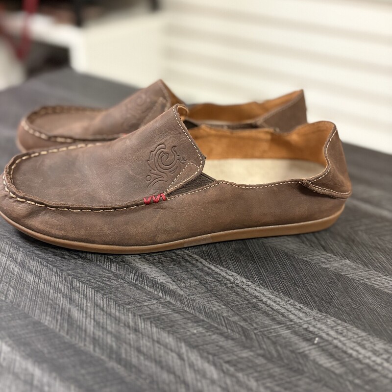 Brown Olukia Shoes, Size: 8