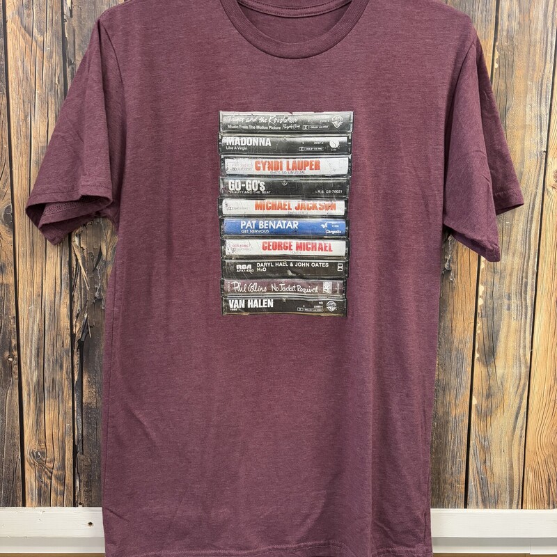 Maroon Tape Tee
