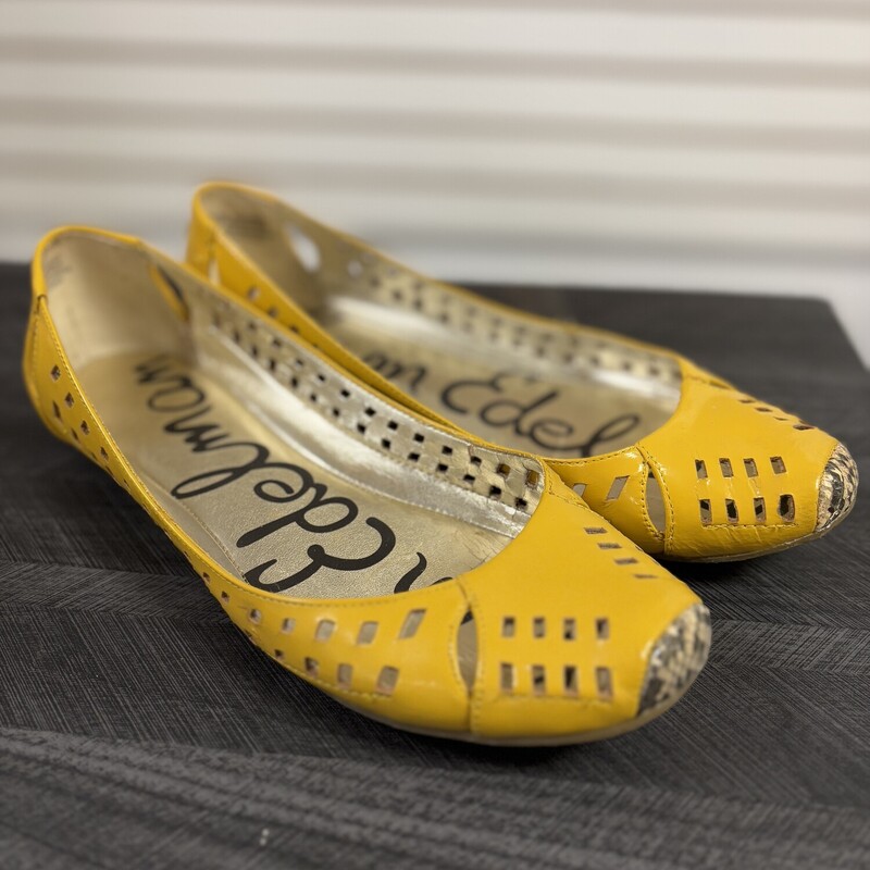 Yellow Sam Edelman Shoes, Size: 6.5