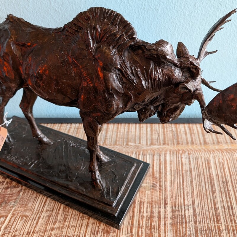 Richard Loffler Bronze, 2 of 5 Ole Shiras
25w x 32h x 27d
