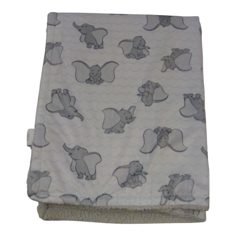 Dumbo Blanket Gray Sherpa