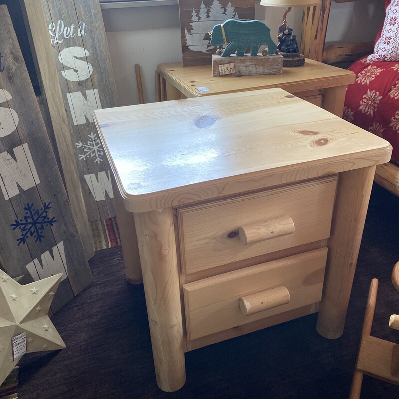 Lodgepole Pine 2 Drawer