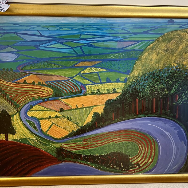 Lithograph David Hockney