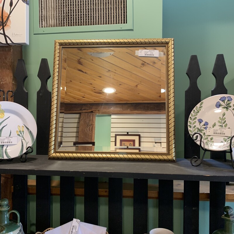Gold Framed Mirror
