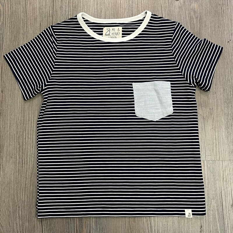 Me & Henry Tee, Navy, Size: 5-6Y
NEW