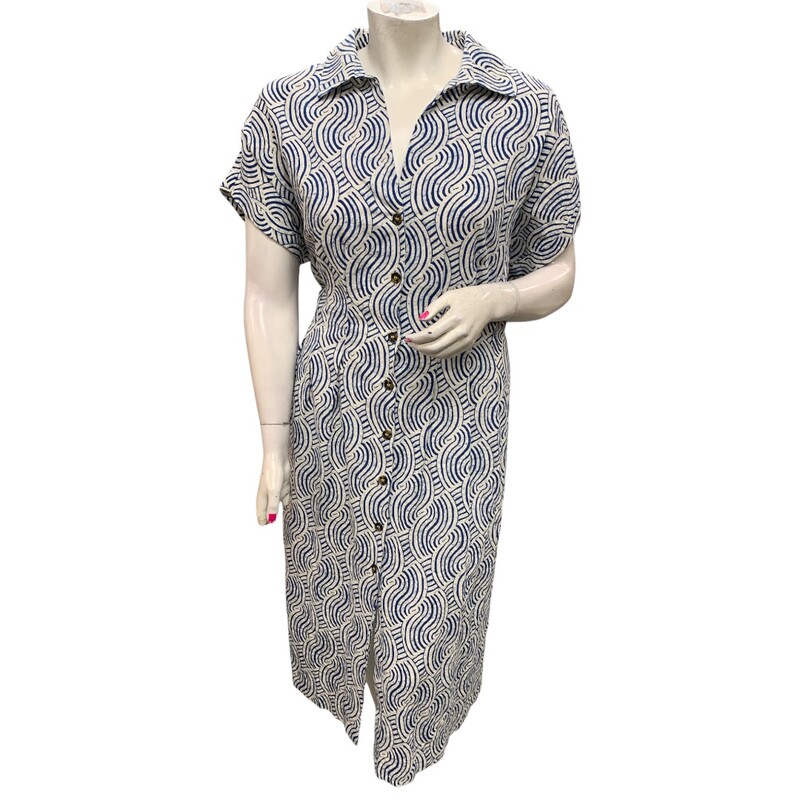 H&M NWT, Blue/whi, Size: XL