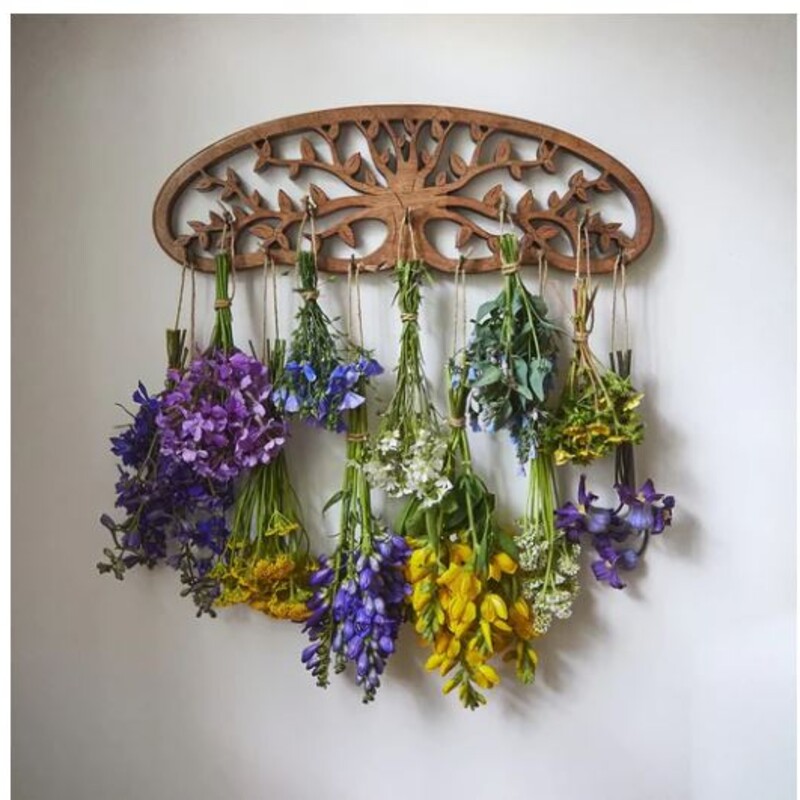 Tree Herb Drying Rack