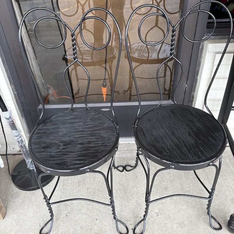 Set Of Metal Chairs