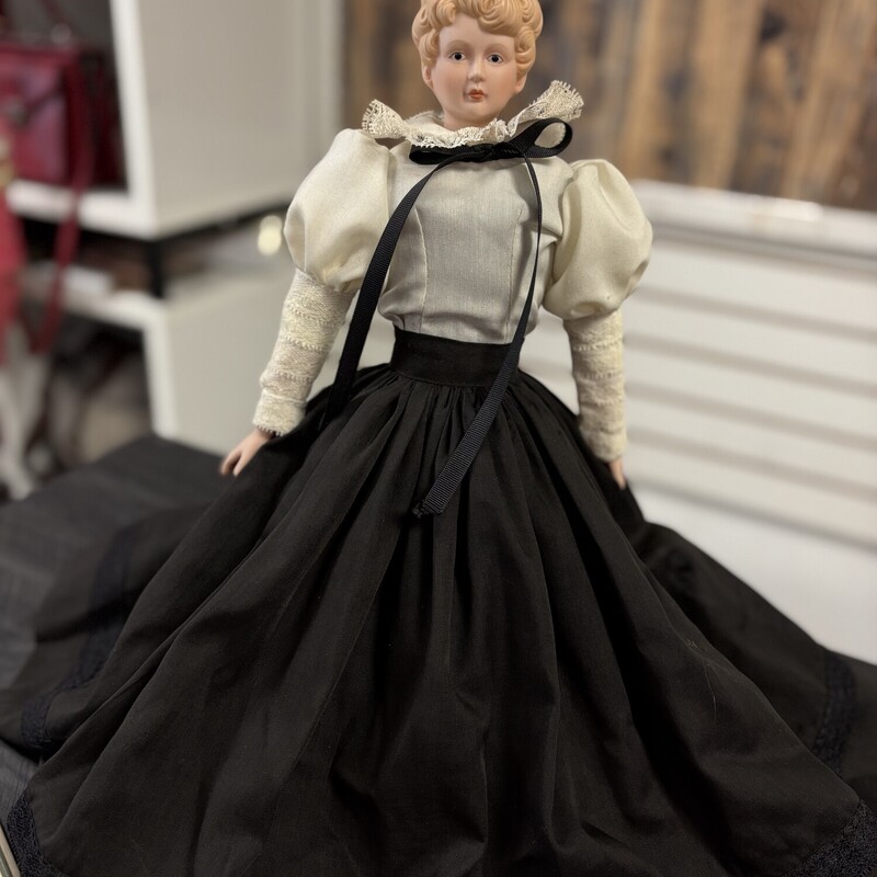 Porcelain Blonde Doll