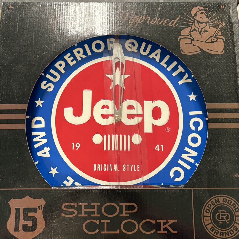 New Jeep Clock