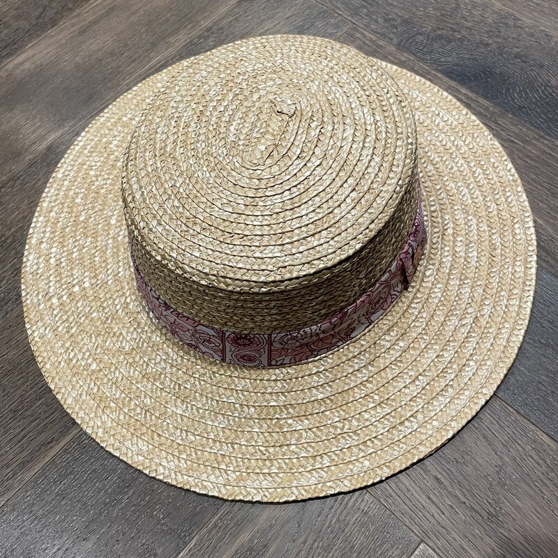 Straw Millymook Hat, Natural, Size: 54CM
NEW