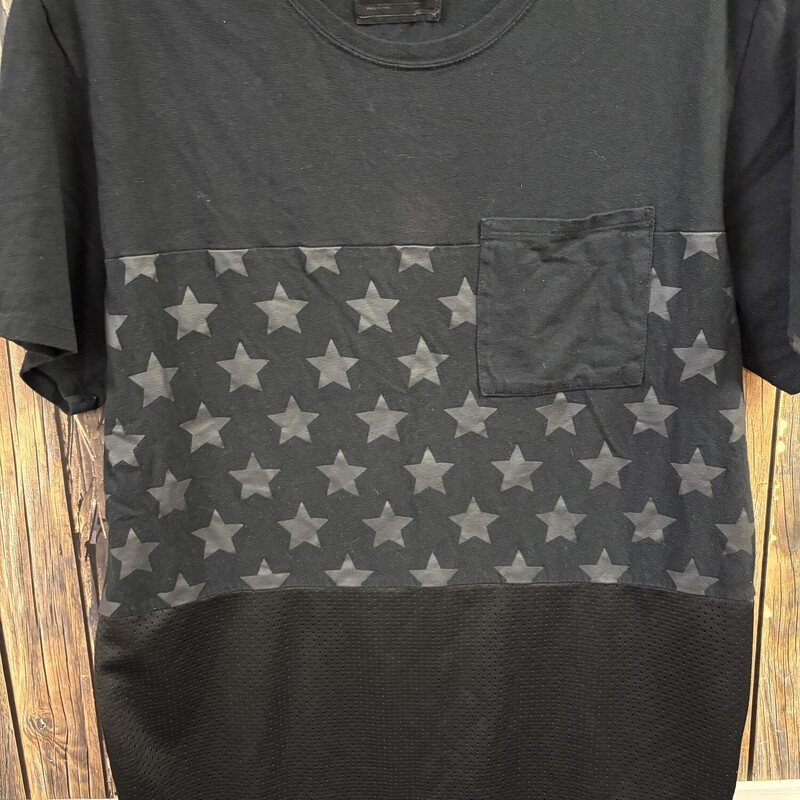 Black Star Tee, Size: Large
