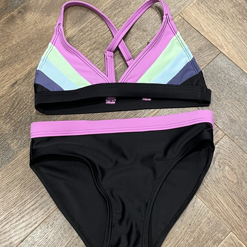 Color Kids Bathing Suit 2pc,Multi, Size: 6Y