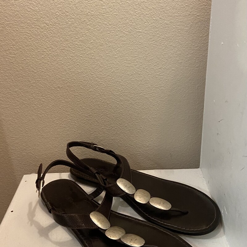 Br/S Lther Sandal