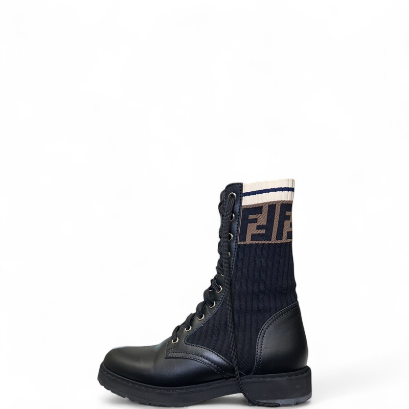 Fendi Rockoo Leather