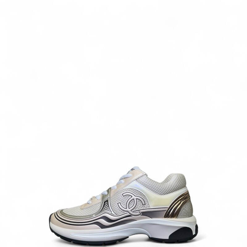 Chanel Fabric Sneakers