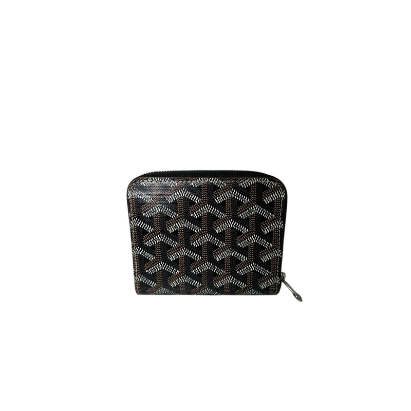 Goyard Goyardine Matignon PM Wallet Black Gold<br />
<br />
Dimensions:<br />
Length 4.5inL x 3.75in x 0.75in<br />
<br />
BEX020219<br />
<br />
In excellent condition. Never used.<br />
<br />
Comes with the original dust protector wrap.