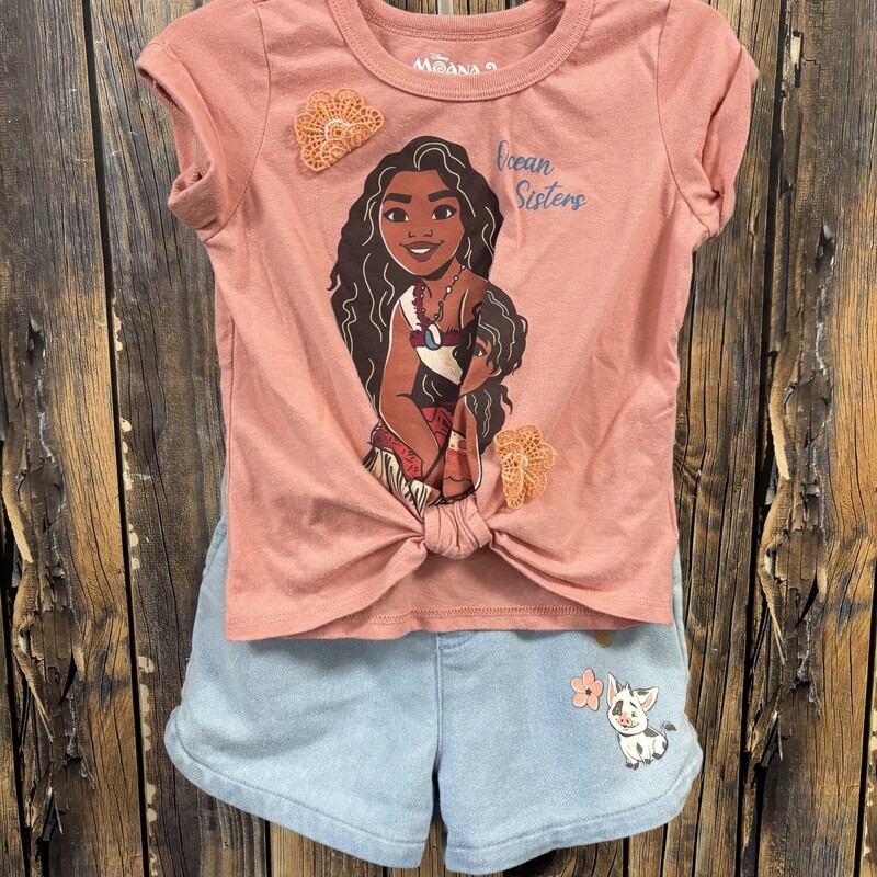 Moana Outfit, Size: 2T