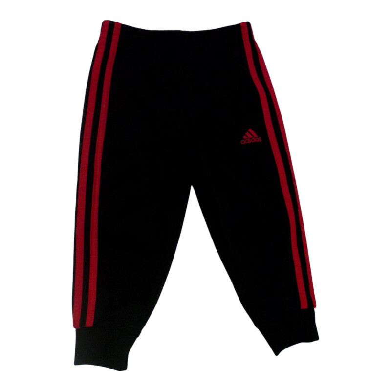 Pants: Black / Red