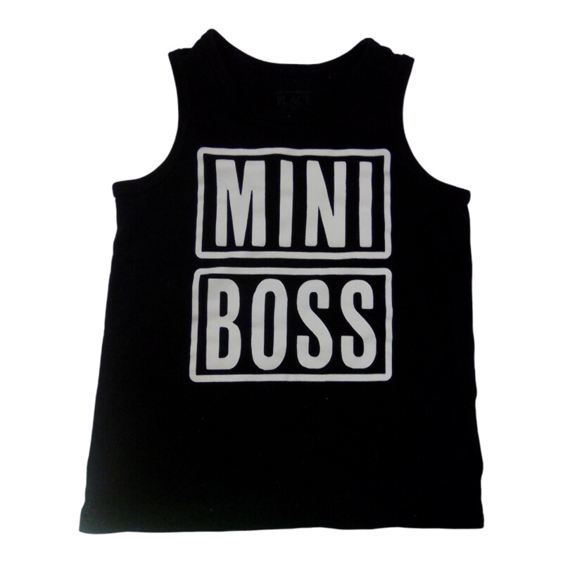 Tank Top: Black Mini Boss