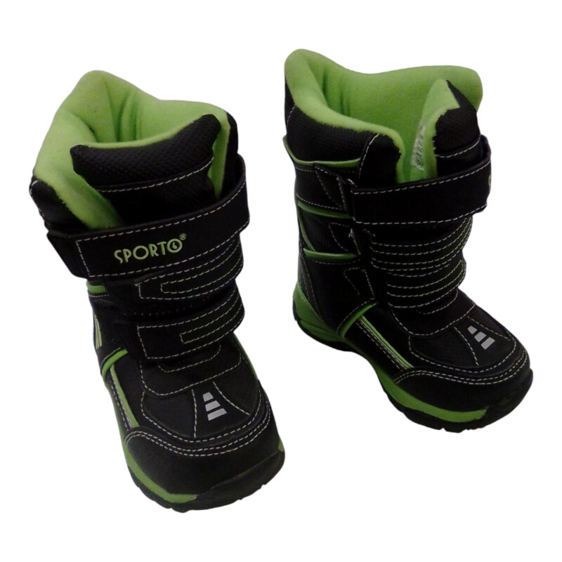 Snow Boots Lime Green