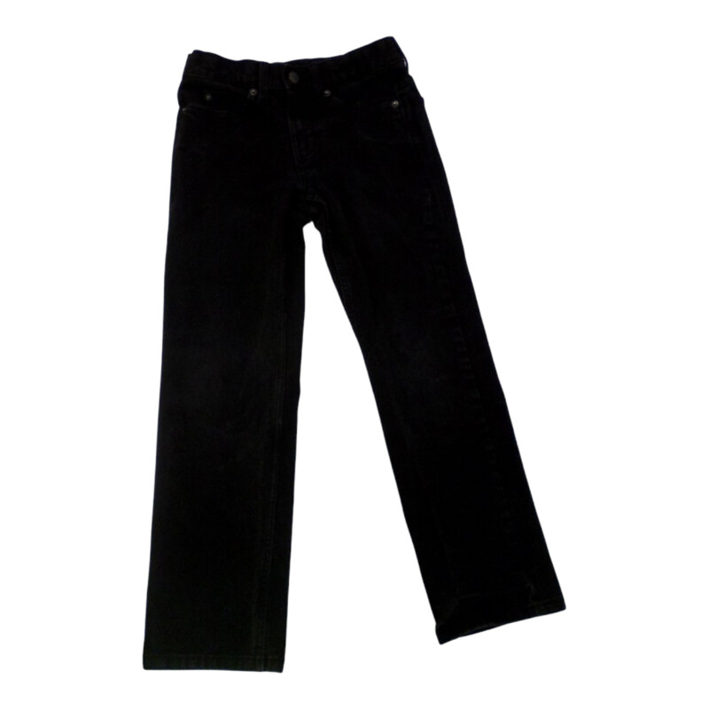 Pants: Black Denim