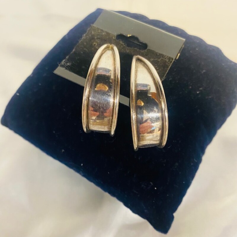 925 Thick Curved Hoops