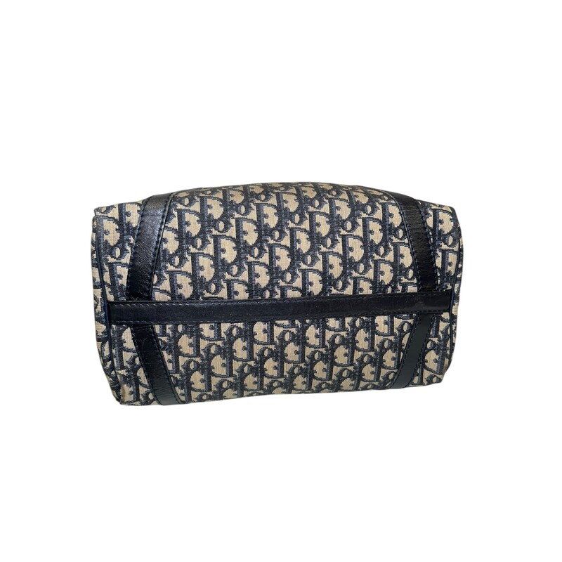 Christian Dior Bagages Boston Duffle Monogram Bag<br />
<br />
Vintage 1980s<br />
<br />
Dimensions: 12 L x9.5 H inches<br />
<br />
In very good condition. Minor mark on the canvas. Some corner wear.<br />
<br />
Does not come with original dust bag or box/