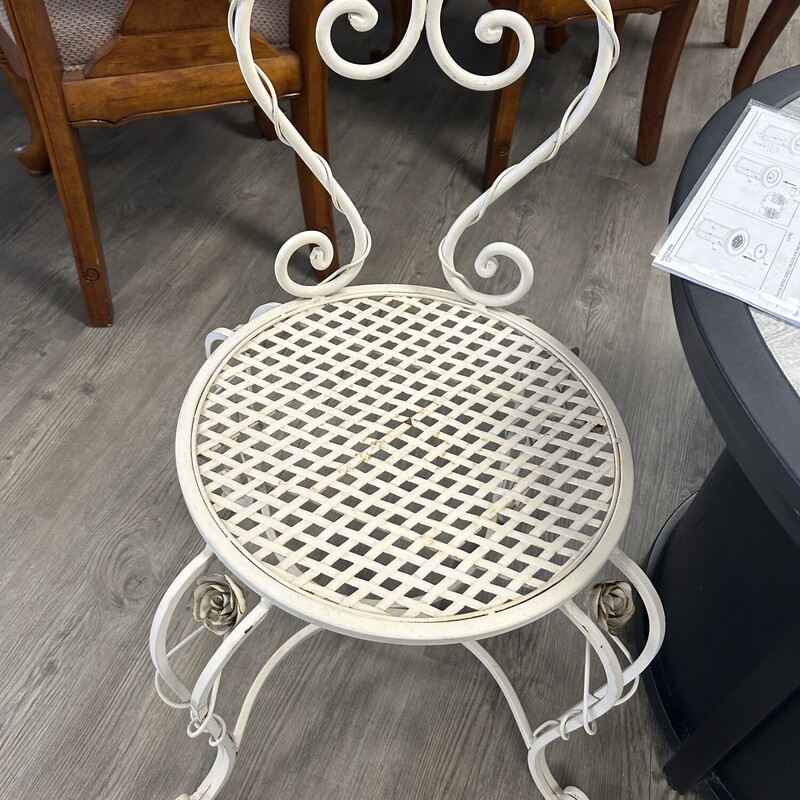 Wrought Iron Garden Chair