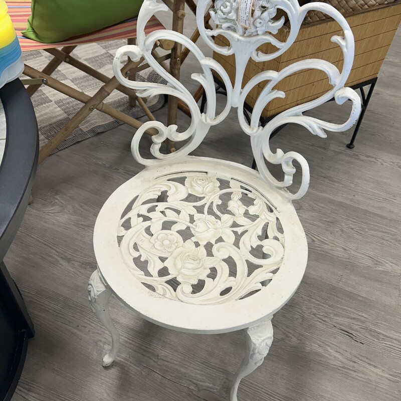 Wrought Iron Garden Chair