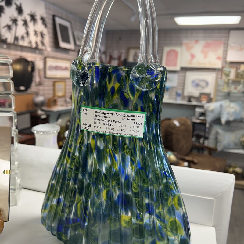 Murano Glass Purse