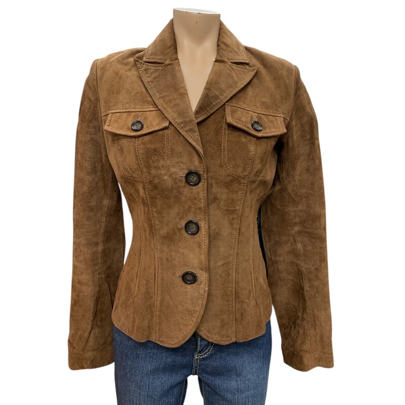 Danier Suede, Brown, Size: 2Xs