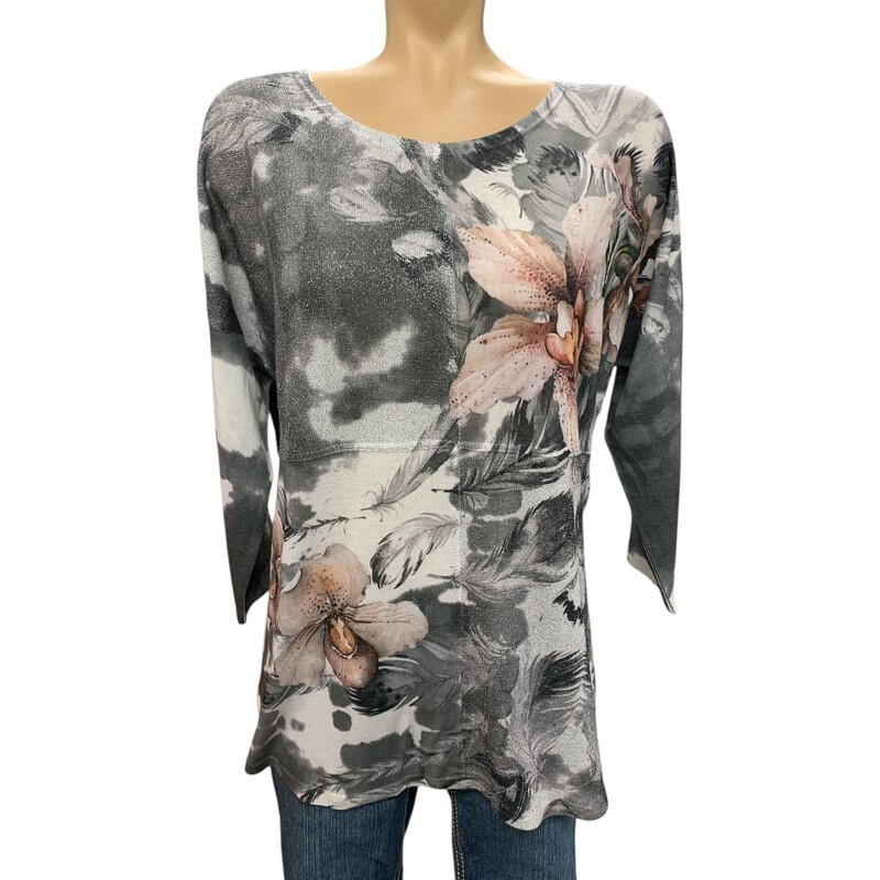Via Vitale Italy NWT, Blk/grey, Size: S