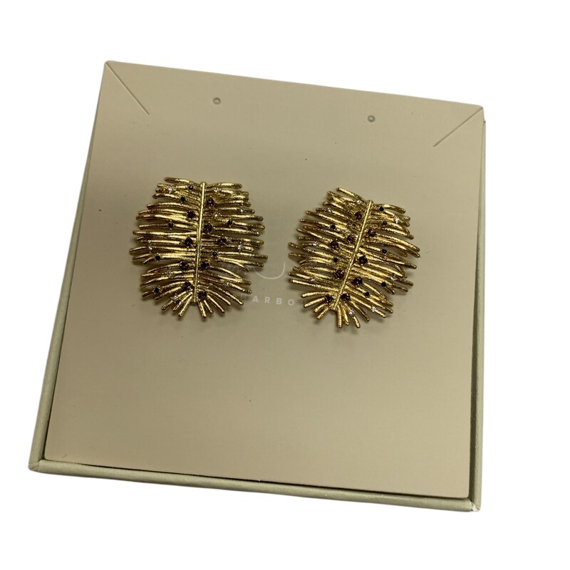 India Hicks Earrings, Gold, Size: None