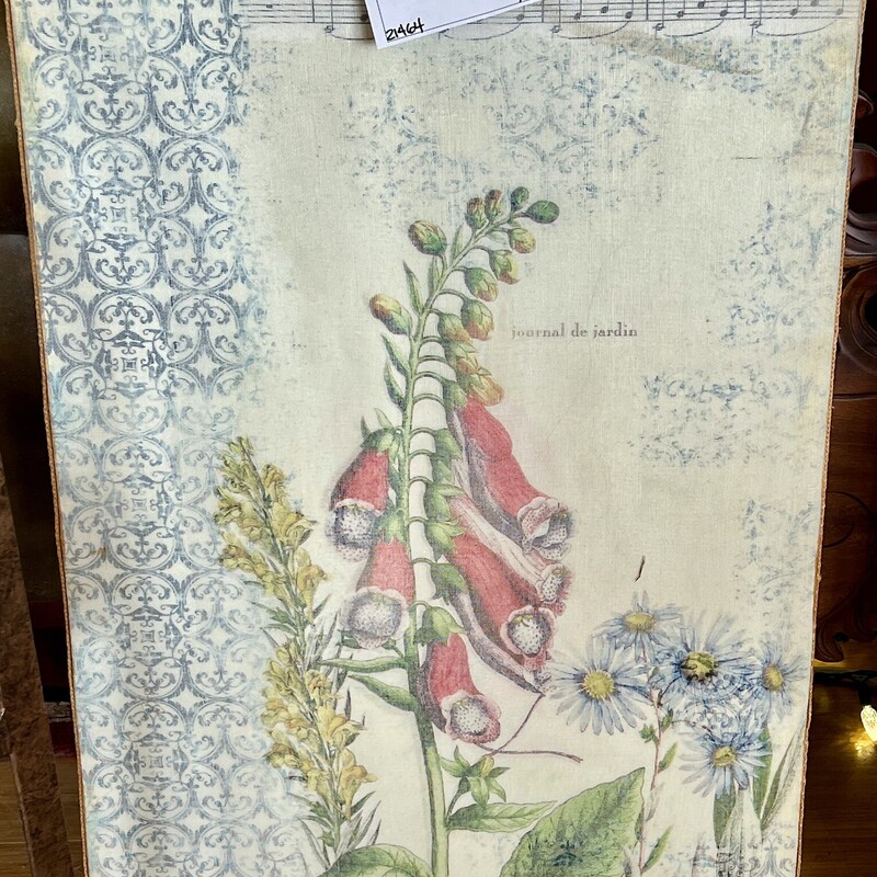 Print Garden Burlap