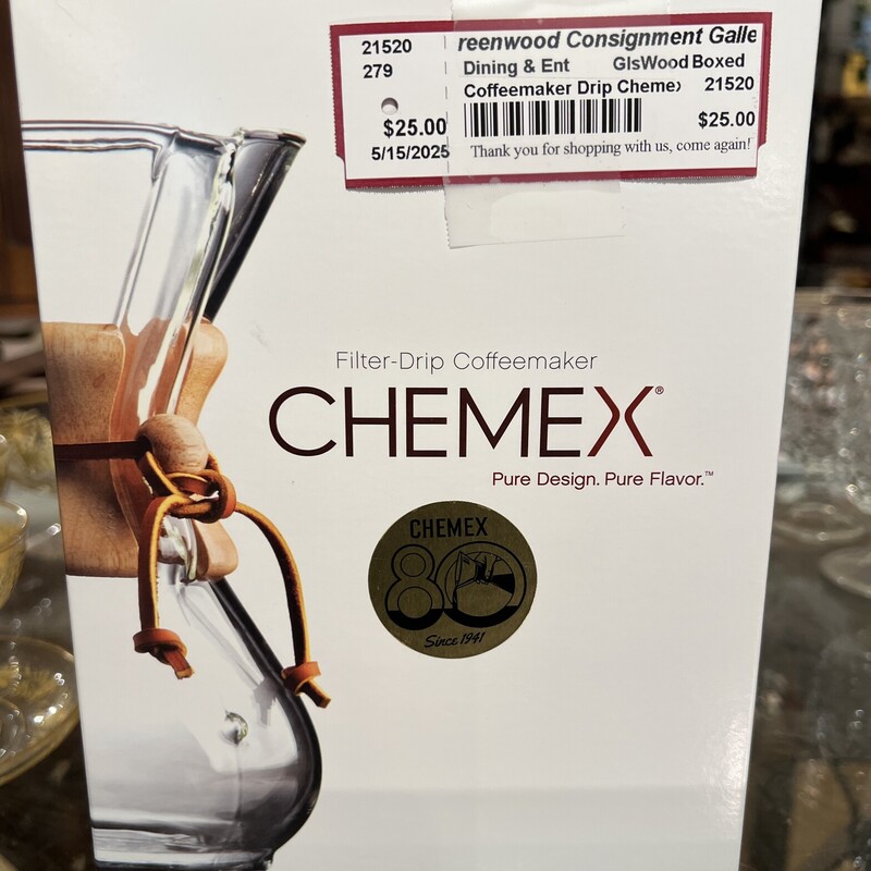 Coffeemaker Drip Chemex