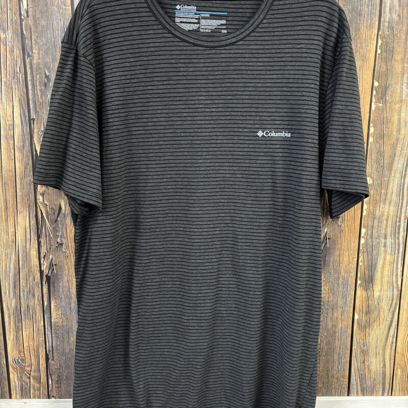 Gray Black Columbia Tee, Size: S