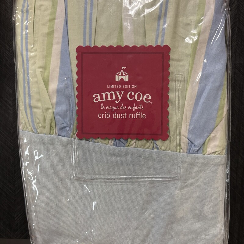 NWT Crib Dust Ruffle
