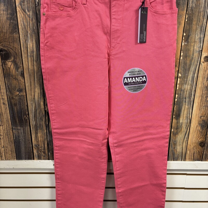 NWT Pink Pants, Size: 12 Long, Gloria Vanderbilt