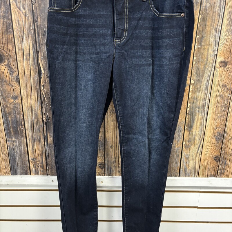 Dark Wash Jeans, Size: 12