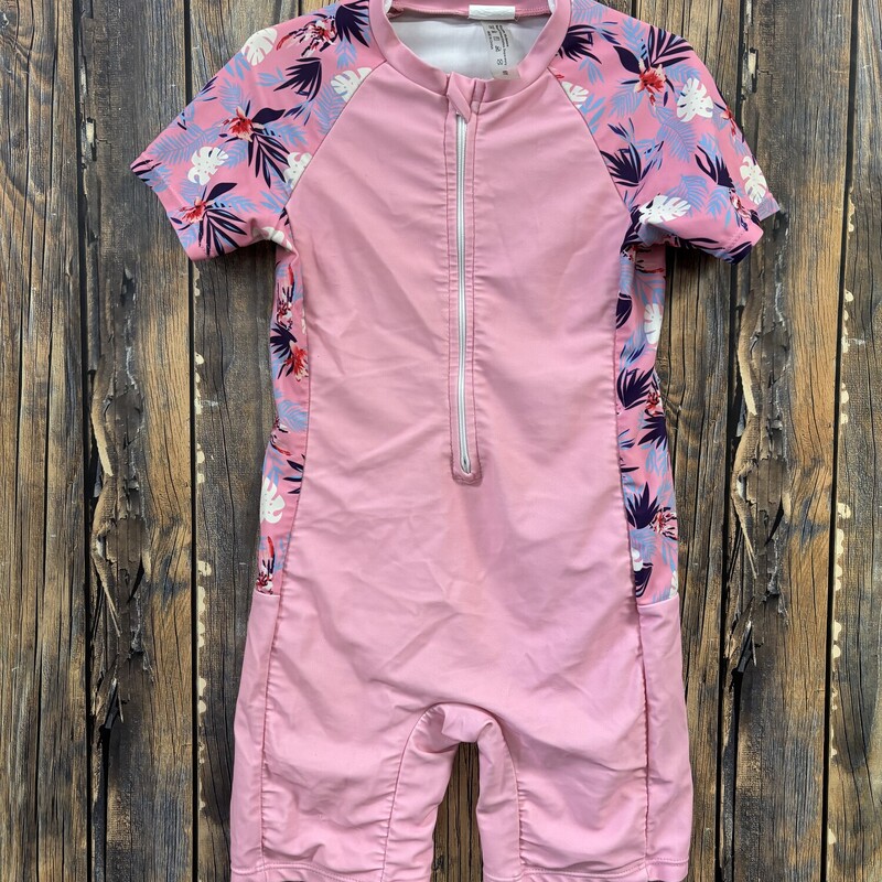 Pink 1 Piece Swimsuit