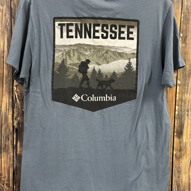 Blue Columbia TN Shirt, Size: M