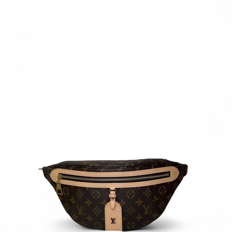 Louis Vuitton High Rise Monogram Bumbag

Chipped

Dimensions:
15 x 6.3 x 3.1 inches
(Length x Height x Width)

In excellent condition.

Comes with original dust bag. No box.