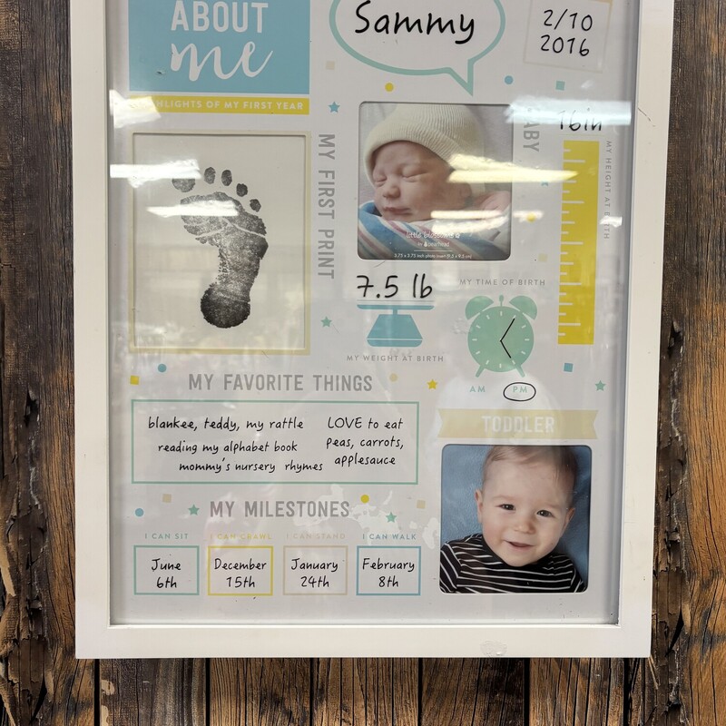 All About Me Frame
