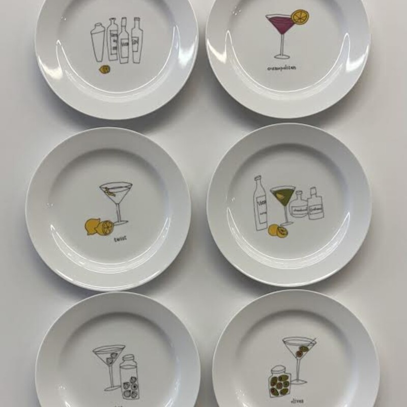 S6WM Martini HorsD Plates