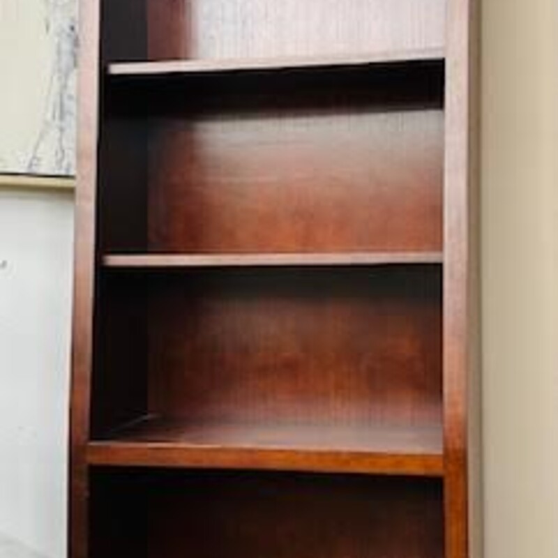 Ethan Allen Slanted Wood Bookcase
Brown Size: 29 x 15 x 88H