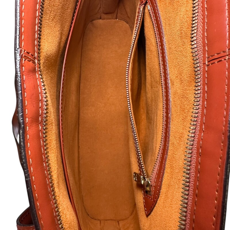 Louis Vuitton Lussac Epi Leather Tote Bag<br />
<br />
Date Code: VI 0975<br />
<br />
Dimensions:15 L x 5 W x 12 H<br />
<br />
In very good condition. Some minor scratches throughout the leather.<br />
<br />
Does not come with original dust bag or box.